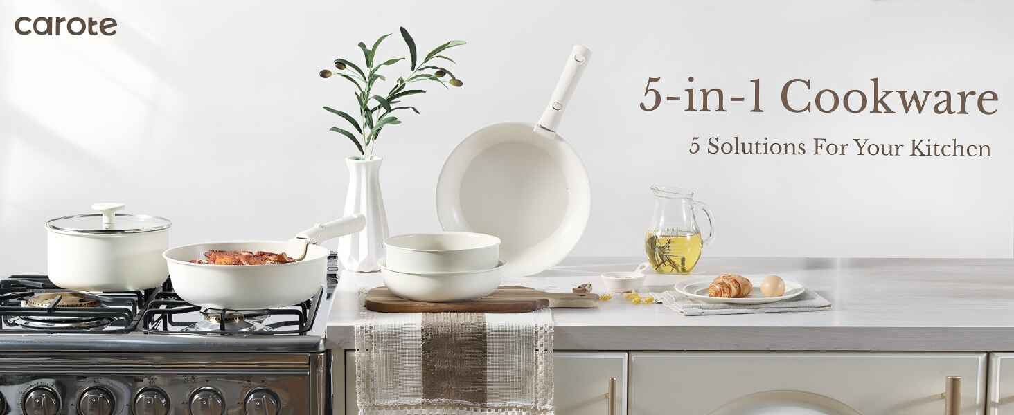 11 PCS Kitchen Cookware Sets with Detachable Handle 11 pcs kitchen cookware sets with detachable handle