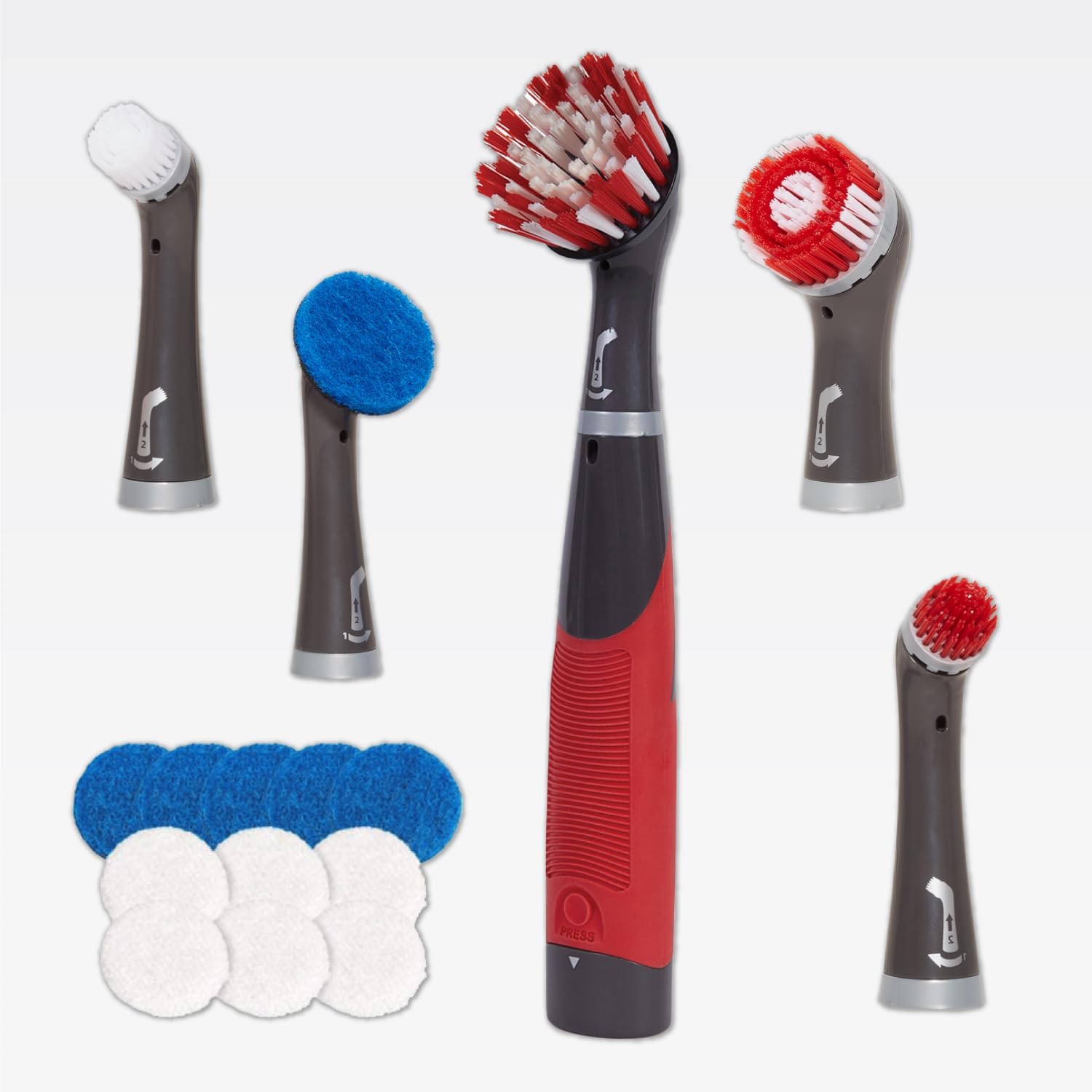 rubbermaid reveal power scrubber 18 piece kit rubbermaid reveal power scrubber 18 piece kit